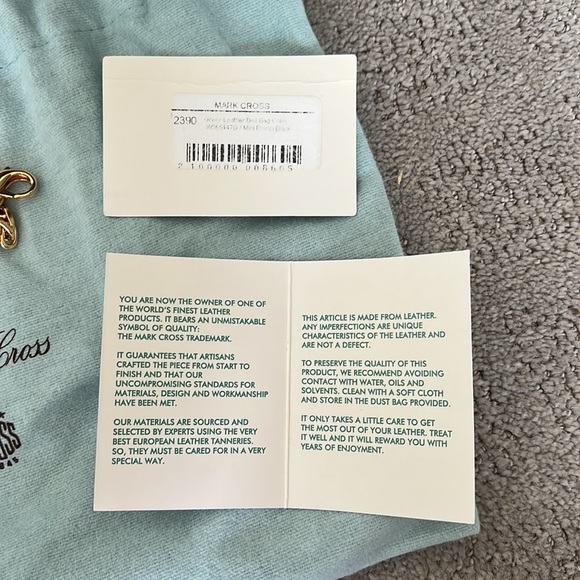 Mark Cross Black Grace Belt Bag Mini LIKE NEW - Picture 10 of 12